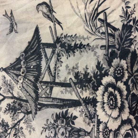 Vintage Y2K lace lined Asian babydoll whimsigoth fairy Blue  slip dress - Picture 3 of 7